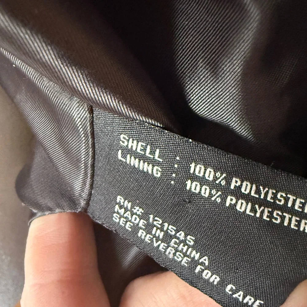 VTG London Fog Women's Black Lightweight Trench Coat - Picture 12 of 13